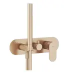 Ravak Eleganta - Batéria pod omietku, na 2 spotrebiče, kefované ružové zlato X070374