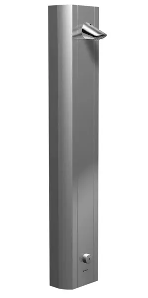 Schell Linus - Sprchový panel, eloxovaný hliník 008040899