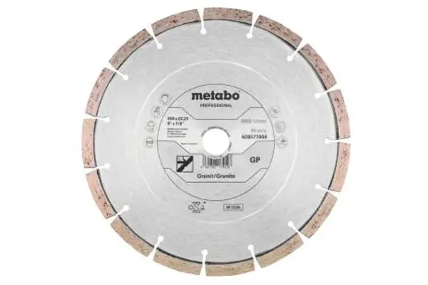 Metabo - Diamantový řezný kotouč na žulu 230x22,23 mm 628577000