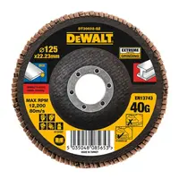 DeWALT Príslušenstvo - Lamelový brúsny kotúč, P40, priemer 125 mm DT30602