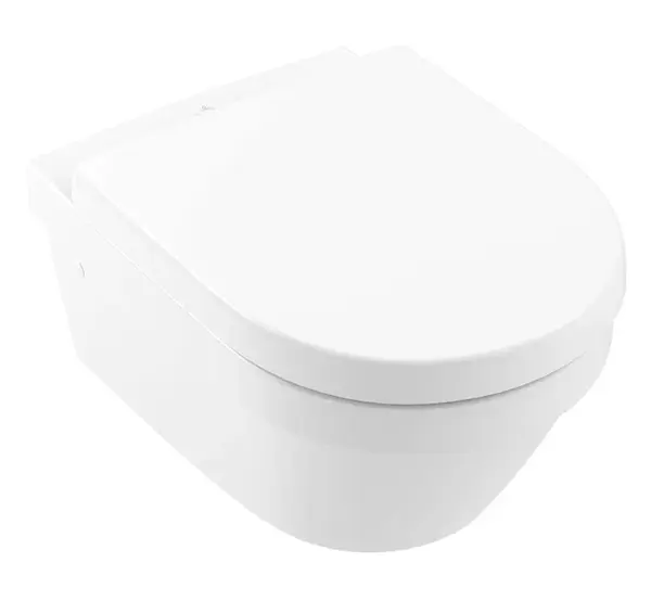 Villeroy & Boch Architectura - Závěsné WC se sedátkem SoftClosing, DirectFlush, alpská bílá 4694HR01