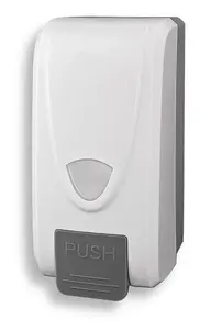 Novaservis Hygienický program - Zásobník tekutého mýdla, 1000 ml, bílá/šedá 69083,1
