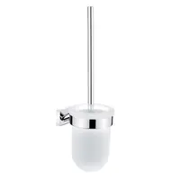 Nimco Keira - WC kefa nástenná s držiakom, matné sklo/chróm KE 22094WN-26