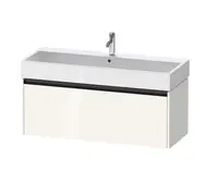 Duravit Ketho.2 - Umývadlová skrinka, 44x118x46 cm, 1 zásuvka, lesklá biela K25079022220000