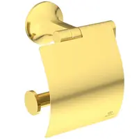 Ideal Standard La Dolce Vita - Držiak toaletného papiera s krytom, kefované zlato T5509A2