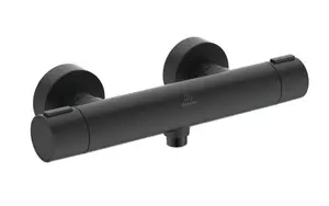 Ideal Standard ALU+ - Termostatická sprchová baterie, hedvábná černá BD582XG