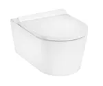 Hansgrohe EluPura S - Závesné WC s doskou SoftClose, AquaHelix, SmartClean, biela 61115450