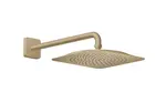 Axor Citterio C - Hlavová sprcha 27x27 cm, kefovaný bronz 28790140