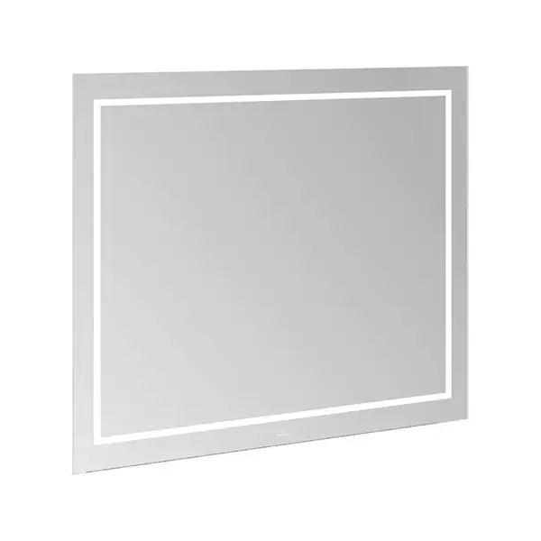 Villeroy & Boch Finion - Zrcadlo s LED osvětlením, 100x75x5 cm F6001000