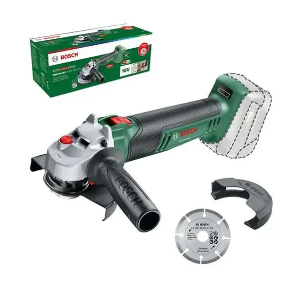 Bosch Náradie - 18V AKU uhlová brúska 125 mm, bez batérie a nabíjačky 06033E5002