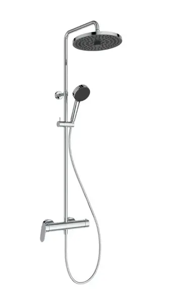 Ideal Standard CeraFlow T25+ - Sprchový set s baterií, průměr 26 cm, 2 proudy, chrom A8484AA