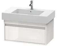 Duravit Ketho - Umývadlová skrinka 41x80x46 cm, 1 zásuvka, lesklá biela KT669002222