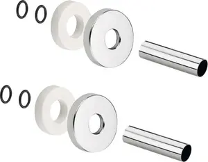 Sapho Příslušenství - Set krycích rozet, chrom CP6035