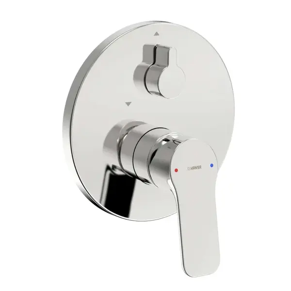 Hansa Basic - Baterie pod omítku, pro 2 spotřebiče, chrom 80559003