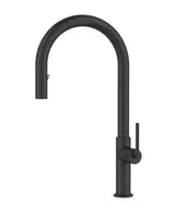 Alveus Orion - Dřezová baterie s výsuvnou sprškou, matná černá 1150895