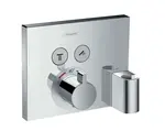 Hansgrohe Shower Select - Termostatická baterie pod omítku, se 2 výstupy, chrom 15765000