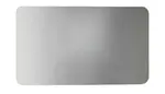 Sapho Ishape - Zrcadlo 100x50 cm, obdélník, zakulacené rohy, bez závěsu AG510