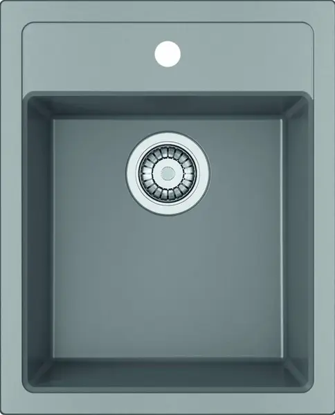 Franke Sirius - Tectonitový dřez SID 610-40, 43x53 cm, šedá 114.0503.044