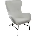 Livetastic KŘESLO, textil, krémová