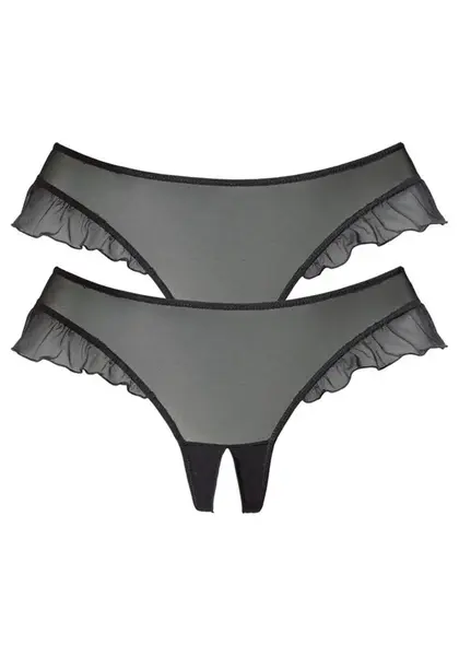 PETITE FLEUR Ouvert  čierna