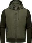 Ragwear Prechodná bunda 'Ronel'  zelená / tmavozelená