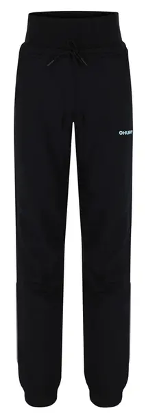 Husky Kanto K 146, black Dětské softshell kalhoty