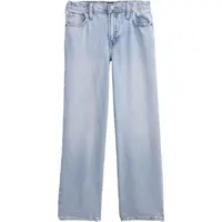 GAP V-BAGGY LT Dětské džíny, světle modrá, velikost 7Y