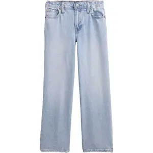 GAP V-BAGGY LT Dětské džíny, světle modrá, velikost 7Y