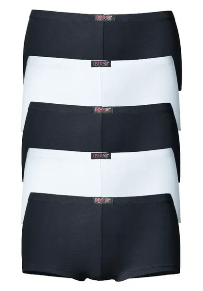 H.I.S Nohavičky  čierna / biela