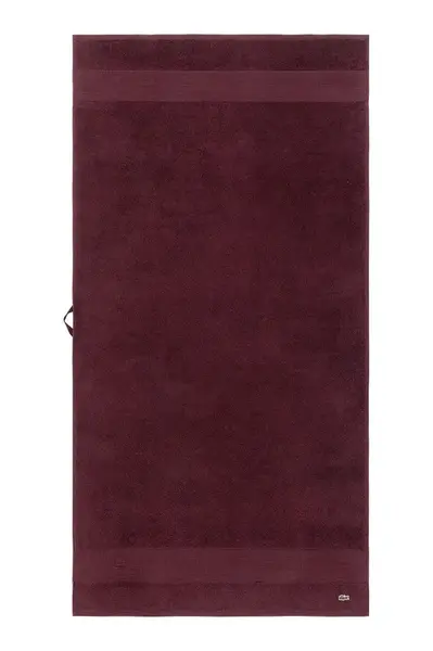 Bavlněný ručník Lacoste L LECROCO Bordeaux 70 x 140 cm