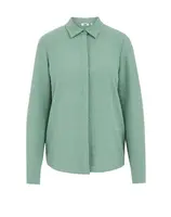 WE Fashion Blúzka  pastelovo zelená