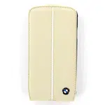 Pouzdro BMW Flip pro Samsung Galaxy S4 (EU Blister) BMFLS4LC béžové