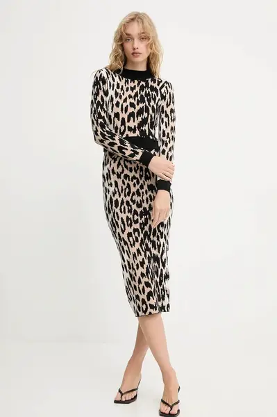 Svetr a sukně Answear.LAB dámský, béžová barva