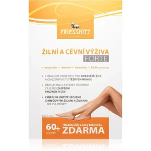 Priessnitz Venózna a cievna výživa FORTE tobolky pre úľavu ťažkosti nôh