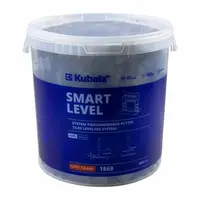 Spony Smart Level, 1,5 mm, 800 ks + kbelík 20 l, Kubala