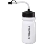 WINNWELL HOCKEY BOTTLE  500ML WITH STRAW AND LOGO Sportovní láhev, bílá, velikost 500 ML