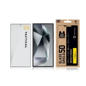 Ochranné sklo Tactical Glass Shield Privacy Stealth 5D pro Samsung Galaxy S24 Ultra, černá