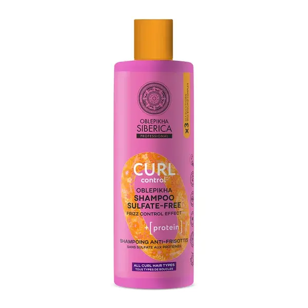 Natura Siberica Oblepikha Curl Proteinový šampon 400 ml
