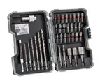 Bosch Príslušenstvo - 35-dielna súprava bitov, vrtákov a nástrčných kľúčov 2607017328