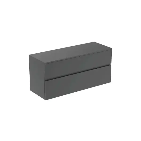 Ideal Standard Finesse - Umývadlová skrinka, 120x44x56 cm, 2 zásuvky, matný antracit E3421Y2