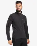 Pánská fleecová mikina kilpi almeri-m černá 4xl