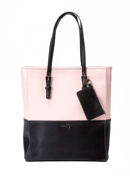 Meatfly kabelka Slima Powder Pink/Black | Černá | Objem 12 L