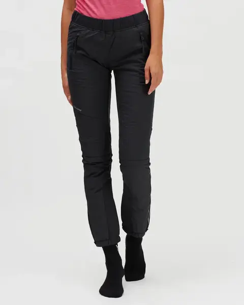 Dámské zateplené kalhoty silvini termico černá xl