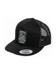 Meatfly kšiltovka Decadence Trucker Snapback Black | Černá | Velikost One Size