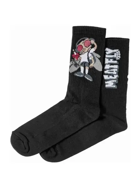 Ponožky meatfly fly černá m