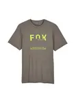 Fox pánské tričko Intrude Prem Ss Heather Graphite | Šedá | Velikost M | 100% bavlna