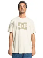Dc shoes pánské tričko DC Star Pigment Dye Hss Pelican Enzyme Wash | Písková | Velikost XL