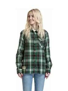 Meatfly dámská košile Courtney Dark Green | Zelená | Velikost M