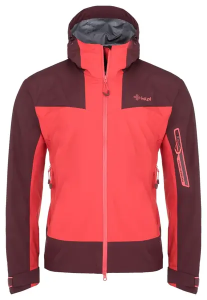 Pánská membránová bunda kilpi mamba-m červená 3xl