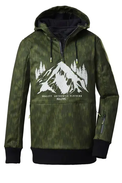 Pánská zimní bunda killtec 124 zelená s